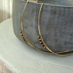 Load image into Gallery viewer, Smoky Quartz Threaders