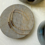 Load image into Gallery viewer, Smoky Quartz Threaders