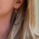 Load image into Gallery viewer, Logos Seed Bead Earrings