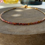 Load image into Gallery viewer, Rainbow Sapphire Gemstone Bracelet