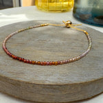 Load image into Gallery viewer, Rainbow Sapphire Gemstone Bracelet