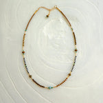 Load image into Gallery viewer, Beachy Beaded Choker