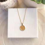 Load image into Gallery viewer, Gold American Eagle Coin Pendant Necklace
