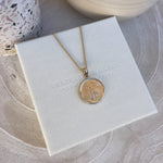 Load image into Gallery viewer, Gold American Eagle Coin Pendant Necklace