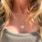 Load image into Gallery viewer, Gold American Eagle Coin Pendant Necklace