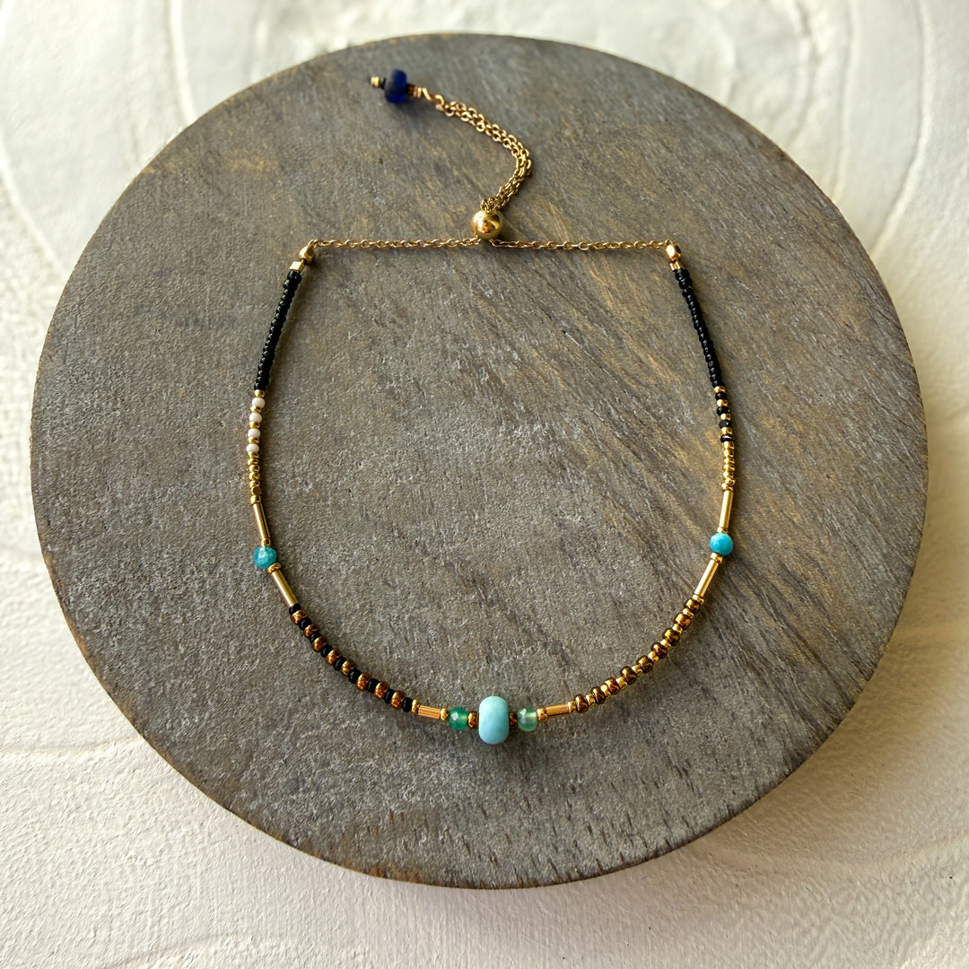 Bohemian Luxury Logos Bracelet