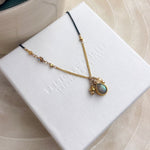 Load image into Gallery viewer, Green Labradorite Charm Necklace
