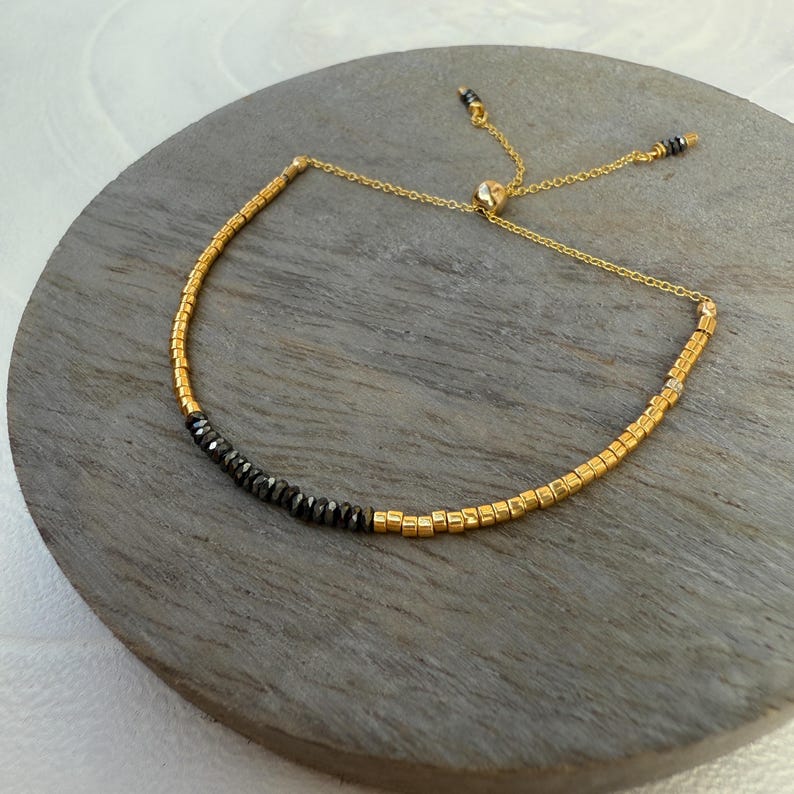 Midnight Blue Hematite Bracelet