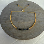 Load image into Gallery viewer, Midnight Blue Hematite Bracelet
