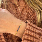Load image into Gallery viewer, Midnight Blue Hematite Bracelet
