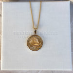 Load image into Gallery viewer, Gold American Eagle Coin Pendant Necklace
